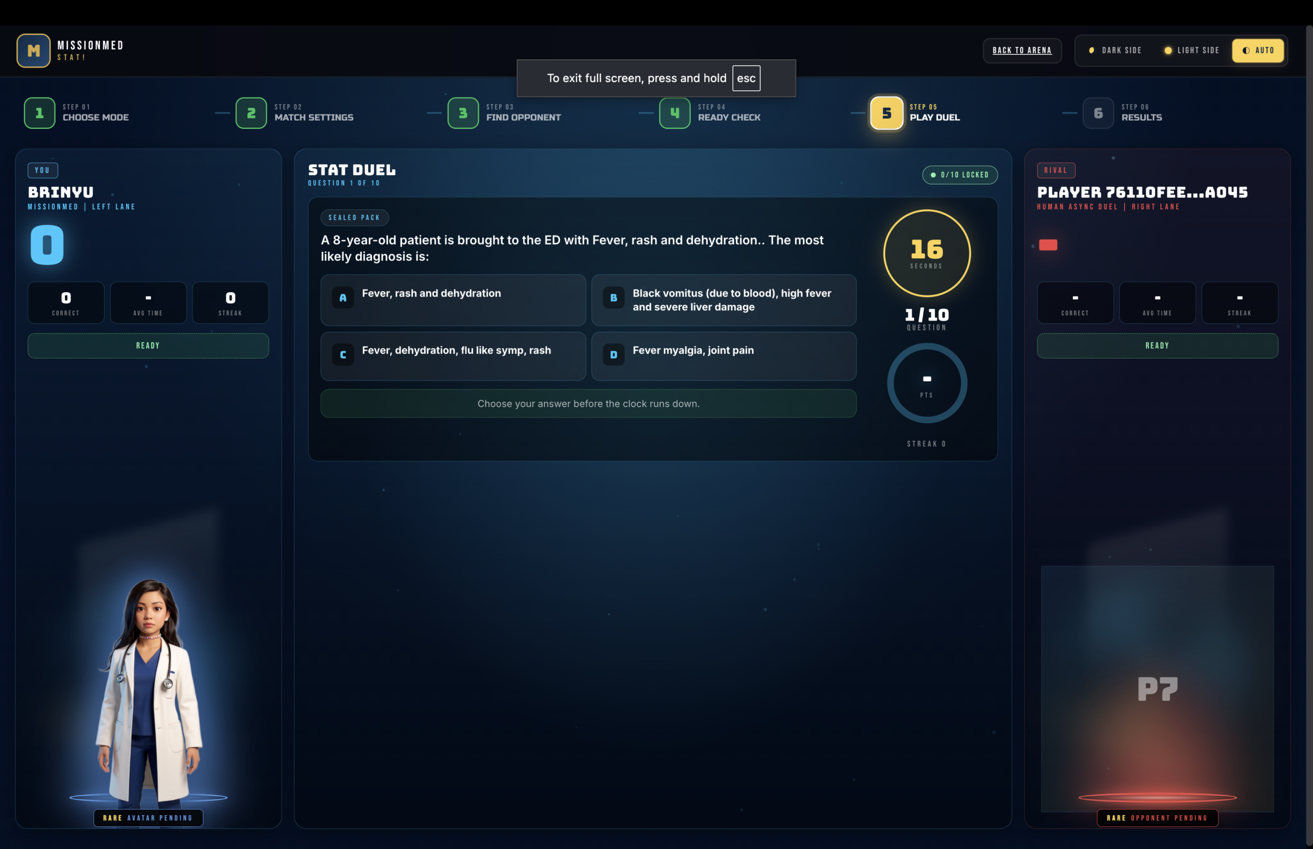 STAT runtime screenshot